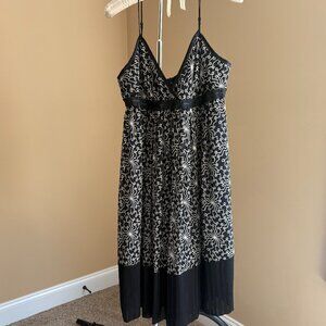BCBG MaxAzria size 10 silk dress